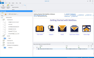 MailDex screen image